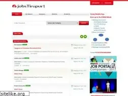 Sites similar to jobstirupur.com