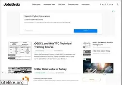 Sites similar to jobsurdu.com