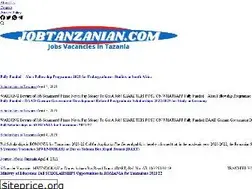 Sites similar to jobtanzanian.com