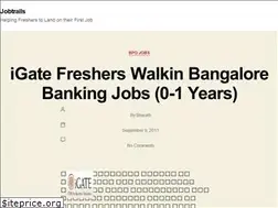 Sites similar to jobtrails.com