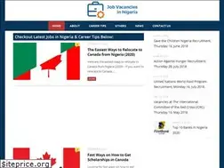 Sites similar to jobvacanciesinnigeria.com.ng