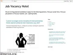 Sites similar to jobvacancyhotelcareer.blogspot.com