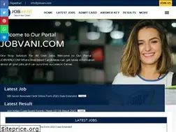 Sites similar to jobvani.com