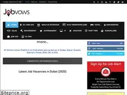Sites similar to jobvows.com