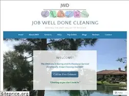 Sites similar to jobwelldonecleaning.com