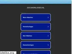 Sites similar to jocahorloges.nl
