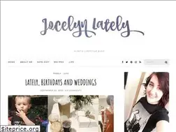 Sites similar to jocelynlately.com