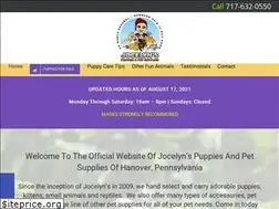 Sites similar to jocelynspuppiesandpetsupplies.com