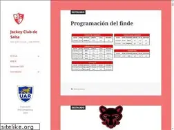 Sites similar to jockeyclubdesalta.com