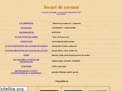Sites similar to jocuridecuvinte.ro