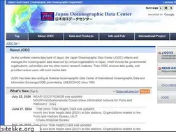 Sites similar to jodc.go.jp