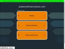 Sites similar to jodeemafricancuisine.com