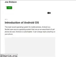 Sites similar to joe-dobson.medium.com