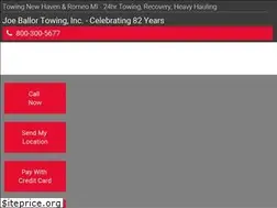 Sites similar to joeballortowing.com