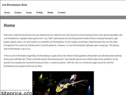 Sites similar to joebonamassagear.com