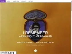 Sites similar to joebrainardfilm.com