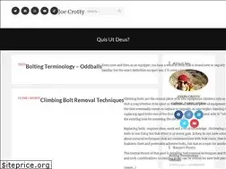 Sites similar to joecrotty.com