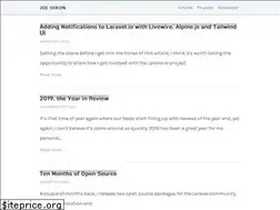 Sites similar to joedixon.co.uk