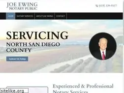 Sites similar to joeewingnotarypublic.com
