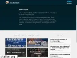Sites similar to joeflateau.net