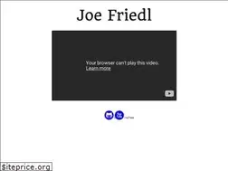 Sites similar to joefriedl.net