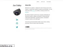 Sites similar to joegalley.com