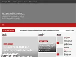 Sites similar to joeirizarrynoticiascristianas.com