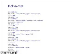 Sites similar to joekyo.com