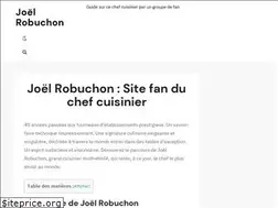 Sites similar to joel-robuchon.net