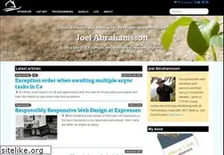 Sites similar to joelabrahamsson.com