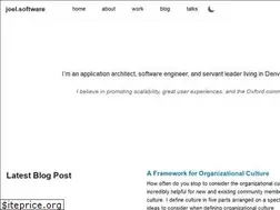 Sites similar to joelbowen.com