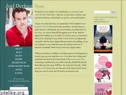 Sites similar to joelderfner.com