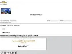 Sites similar to joeleechevy.com