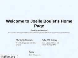 Sites similar to joelleb.com