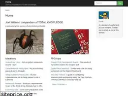 Sites similar to joelw.id.au