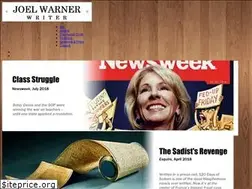 Sites similar to joelwarner.com