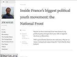 Sites similar to joemayesjournalist.com