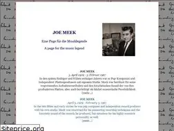Sites similar to joemeekpage.info