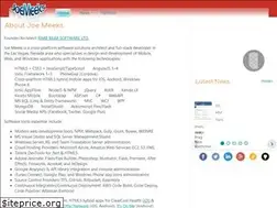Sites similar to joemeeks.net