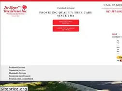 Sites similar to joemeyertreeservice.com