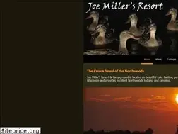 Sites similar to joemillersresort.com