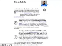 Sites similar to joeminkiewicz.com