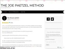 Sites similar to joepaetzel.com