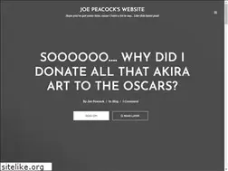 Sites similar to joepeacock.com