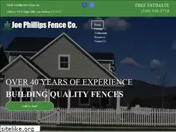 Sites similar to joephillipsfence.com