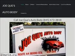 Sites similar to joequesautobody.com