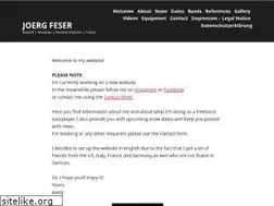 Sites similar to joergfeser.com