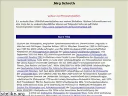 Sites similar to joergschroth.de