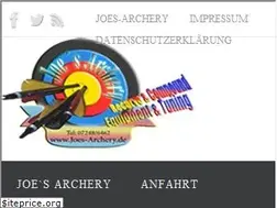 Sites similar to joes-archery.de