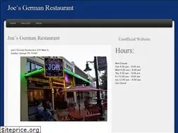 Sites similar to joes-germany.com